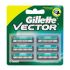 Gillette Vector Razor Cartridge 6pcs