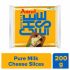 Amul Cheese Slices Plain 200 g Pouch (Pack of 10)