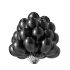 F2C Home Party Balloons Black Colour Large Pack Of 50 Pc