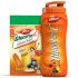  Dabur GlucoPlus C Orange Instant Energy Drink Powder 500 g Carton (Free Sipper)