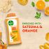 Dettol Energize Hygiene Body Wash Satsuma & Orange Shower Gel 250 ml Bottle