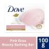 Dove Pink Rosa Beauty Bathing Bar Moisturizing Cream Bath Soap 100 g