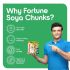 Fortune Soya Chunks 44 g Pouch (Pack Of 11) Combo Pack