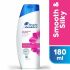 Head & Shoulders Anti Dandruff Shampoo Smooth & Silky For Dry & Damaged Hair 180 ml Bottle