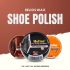 Helios Shoe Polish Wax Dark Tan 40 g Tin
