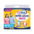 Lifree Extra Absorb Pants Adult Diapers M10 Medium (60-85 cm | 24-33 Inches) Pack Of 10 Pc