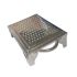 Stainless Steel Grater For Carrot / Lauki / Coconut Silver 1 Pc