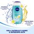 Nivea Shower Gel Frangipani & Oil Body Wash 250 ml Bottle