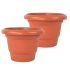 Generic Plastic Pots Container for Plants in Garden & Home Medium Size 12 inch 1 Pc