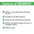 RELISPRAY Instant Pain Relief Spray For Body Pain 58 ml Bottle