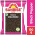 Sunrise Whole Black Pepper Kali Mirch Golki 50 g Pouch