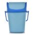 Plastic Swing Dustbin / Garbage Waste Dustbin for Home Office with Handle 5 Ltr Multicolors