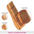 Vega Styling Wooden Comb (HMWC-01)