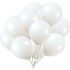 F2C Super Home Party Balloons White Colour Large Pack Of 50 Pc