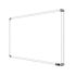 White Board Non Magnetic Premium Quality with Lightweight Aluminum Frame (1.5x2 Feet) 1 Pc